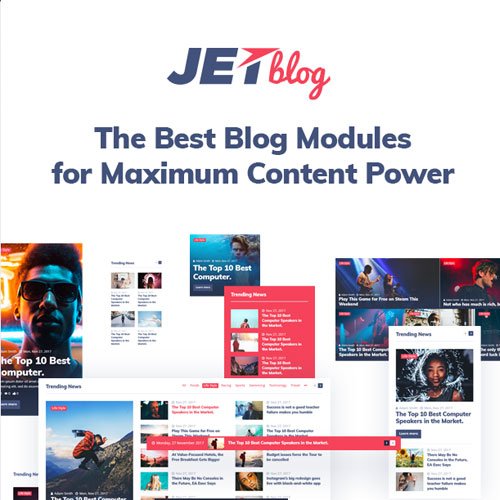 JetBlog | Blogging Package for Elementor