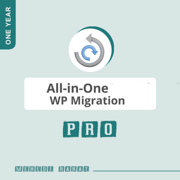 All in one wp migration license key
