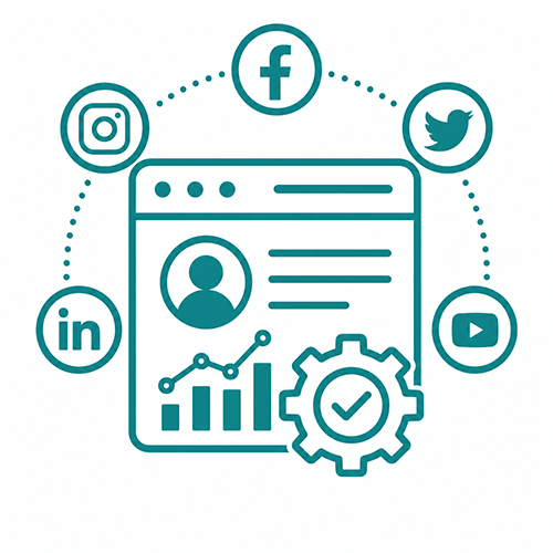 social media setup