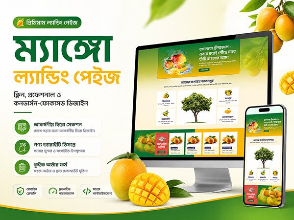 Mango Selling Landing Page