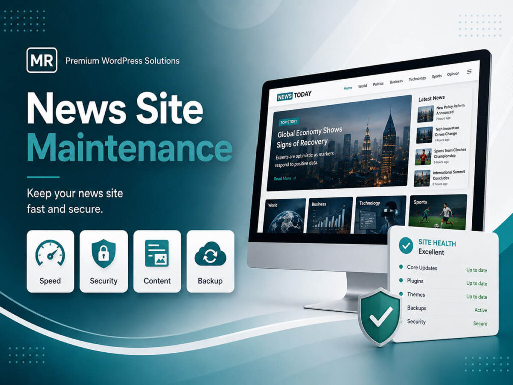 News Site Maintenance