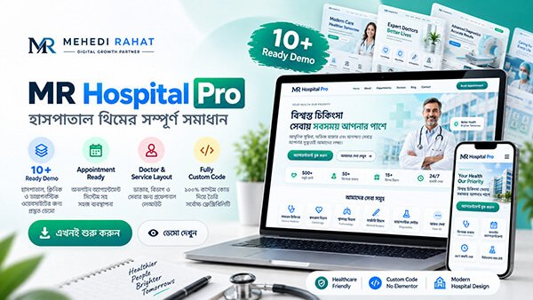 MR Hospital pro - Best Hospital WordPress Theme